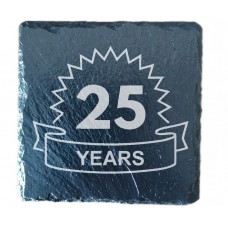 25th Year Drinks Coaster