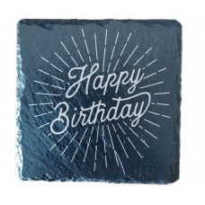 Happy Birthday Drinks Coaster