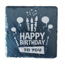 Happy Birthday Drinks Coaster