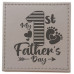 My 1st Fathers Day Coaster