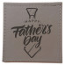 Happy Fathers Day Tie Coaster
