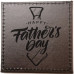 Happy Fathers Day Tie Coaster