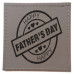 Happy Fathers Day Badge Coaster
