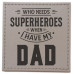 Super Hero Dad Coaster