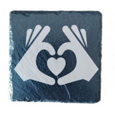 Hands with Heart Drinks Coaster