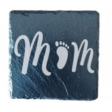 Mom with Feet Drinks Coaster