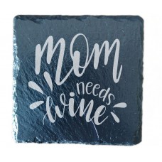 Mom Needs Wine Drinks Coaster