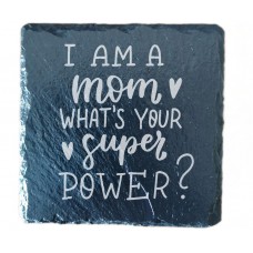 Super Powered Mom Drinks Coaster