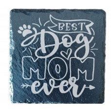 Best Dog Mom Drinks Coaster