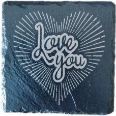 Love You Drinks Coaster