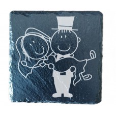 Married Couple Drinks Coaster