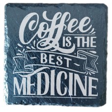 Coffee Is The Best Medicine Drinks Coaster