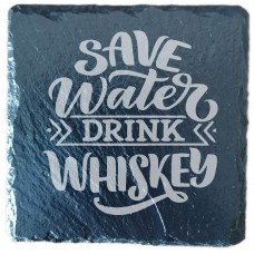 Save Water Drink Whiskey Drinks Coaster