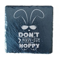 Don’t Worry Be Hoppy Drinks Coaster