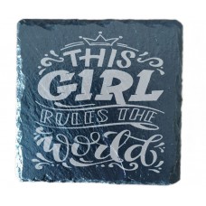 This Girl Rules the World Coaster