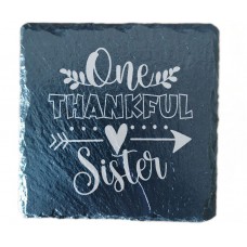 One Thankful Sister Drinks Coaster