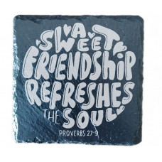 A Sweet Friendship Refreshes the Soul Drinks Coaster