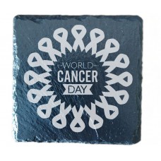 World Cancer Day Drinks Coaster