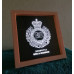 Army Regiment/Cap Badge Globox- illuminated picture frame
