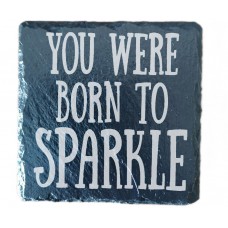 Born To Sparkle Drinks Coaster