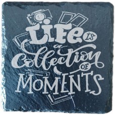 Life Is A Collection Of Moments Drinks Coaster