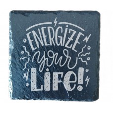 Energize Your Life Drinks Coaster