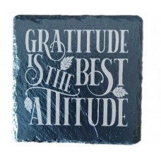 Gratitude Is The Best Attitude Drinks Coaster