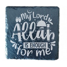 My Lord, Allah is Enough for me Coaster