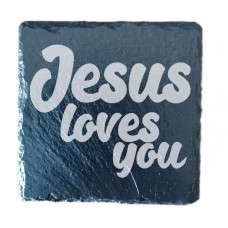 Jesus Loves you Coaster