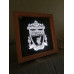 Football Club Globox- illuminated picture frame